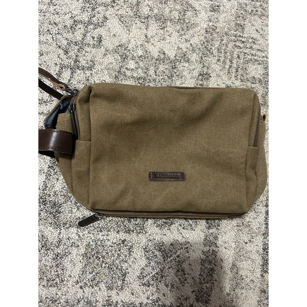 Bagsmart‎ Men's Canvas Toiletry Bag Embroidered "Jake"